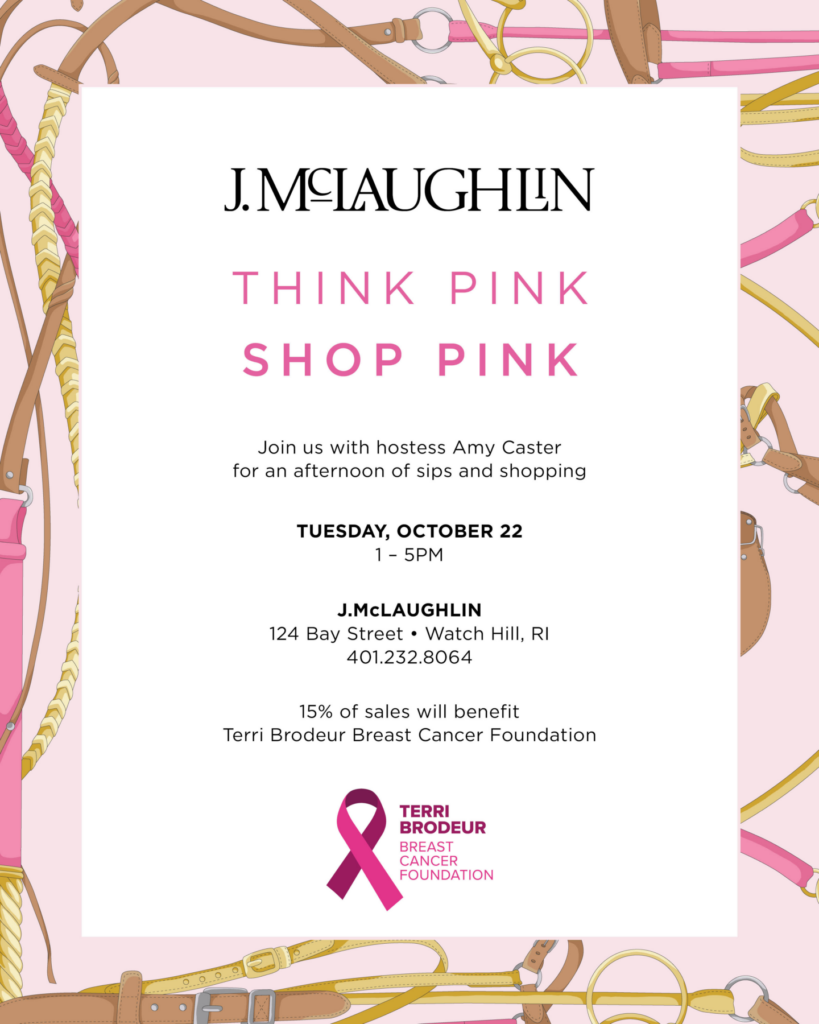 J. McLaughlin Sio & Shop Fundraiser 2024