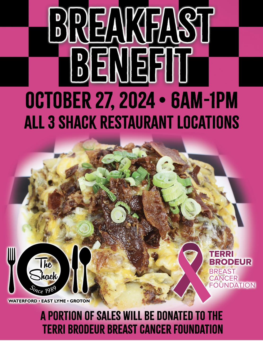 THE SHACK RESTAURANTS - DINE-IN ON OCTOBER 27 - TBBCF Terri Brodeur ...