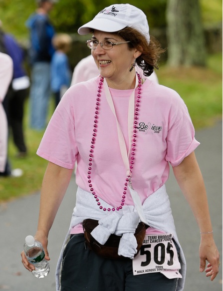 Jean Logan pictured at the 2008 Walk