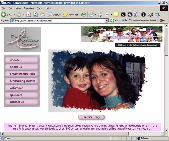 Original Website designed 2006