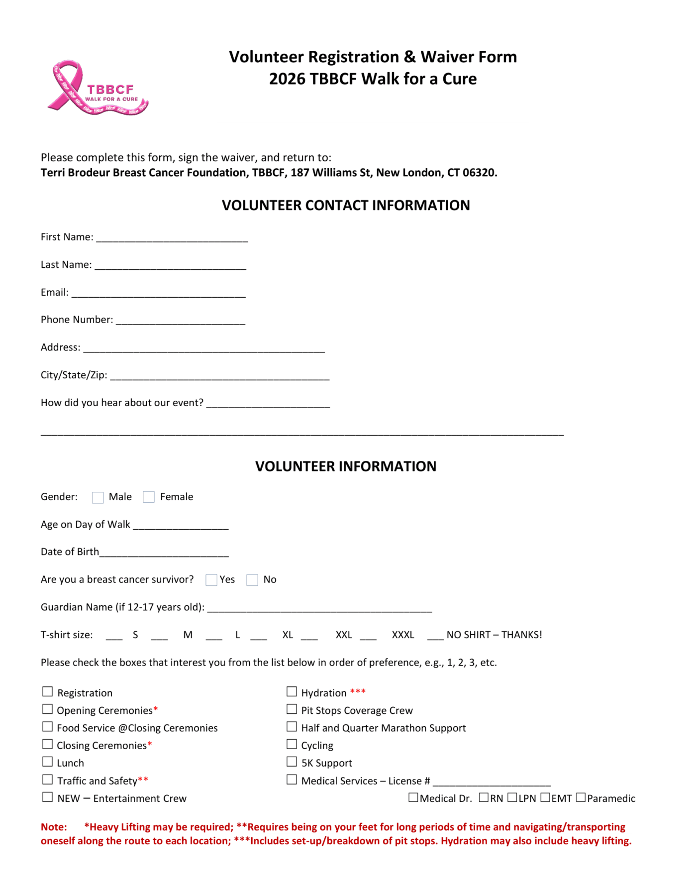 2026 Volunteer Registration Form-1